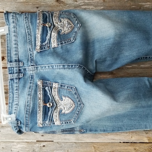 REBEL AND Soul SIZE 16 HIGH WAIST BLINGY SKINNY Jeans - Picture 12 of 16